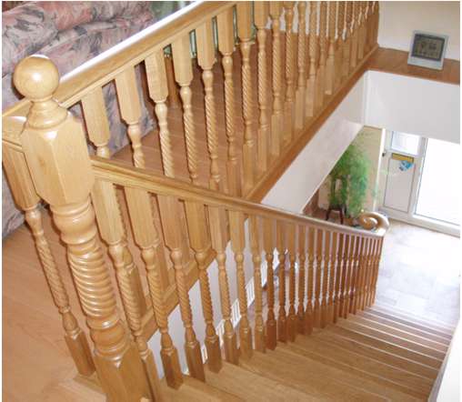 Looking downstairs from landing