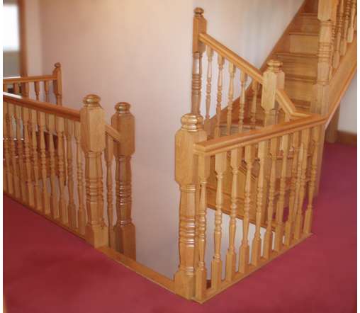 Traditional Stairs from Landing Traditional Stairs from Landing