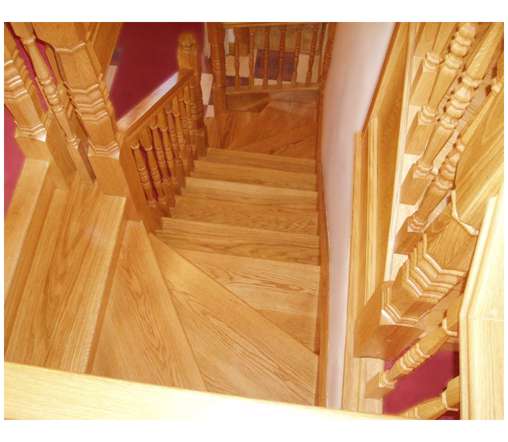 Looking downstairs from landing