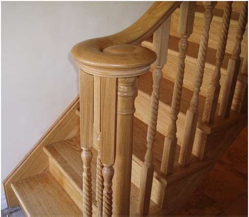 Newel Post and spindles Newel Post and spindles